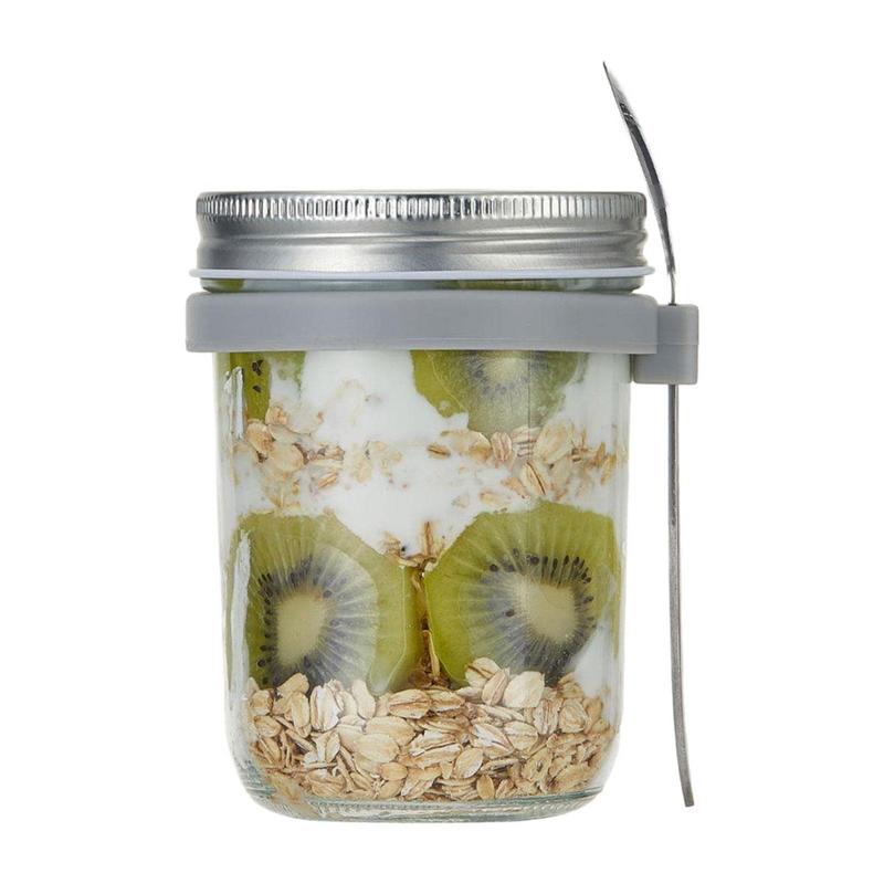 Kitchen Gadgets Modern - 600 ml Büyük Kapasiteli Gecelik Yulaf