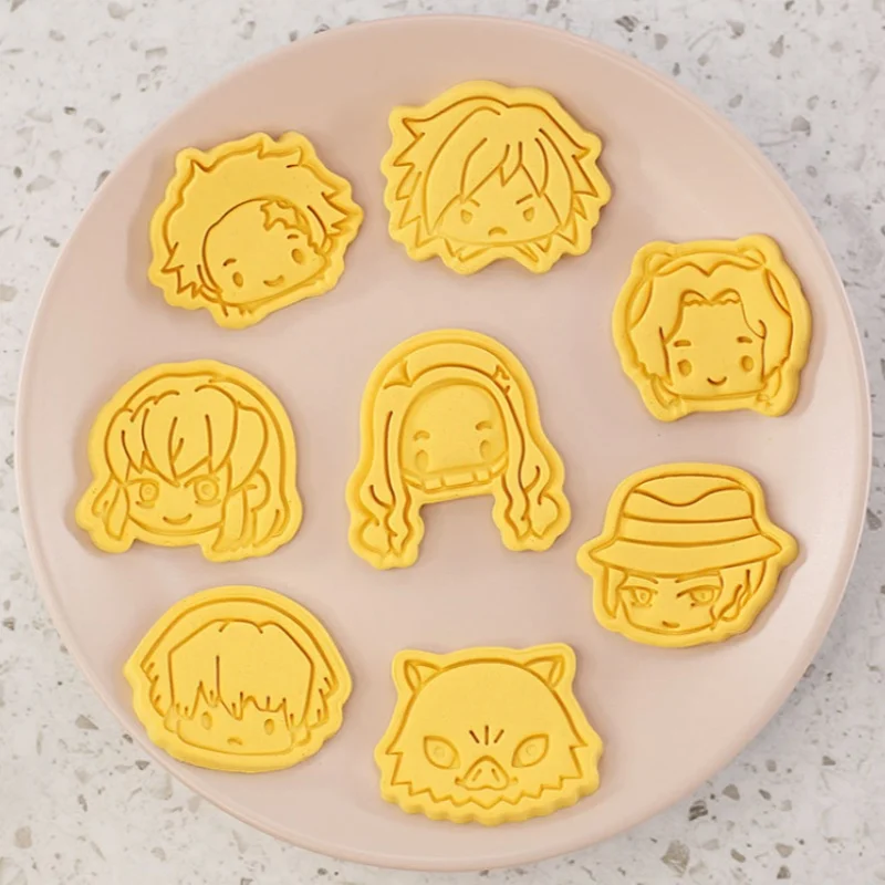 Kitchen Gadgets In Japan - Demon Slayer Kek kurabiye kesici Seti