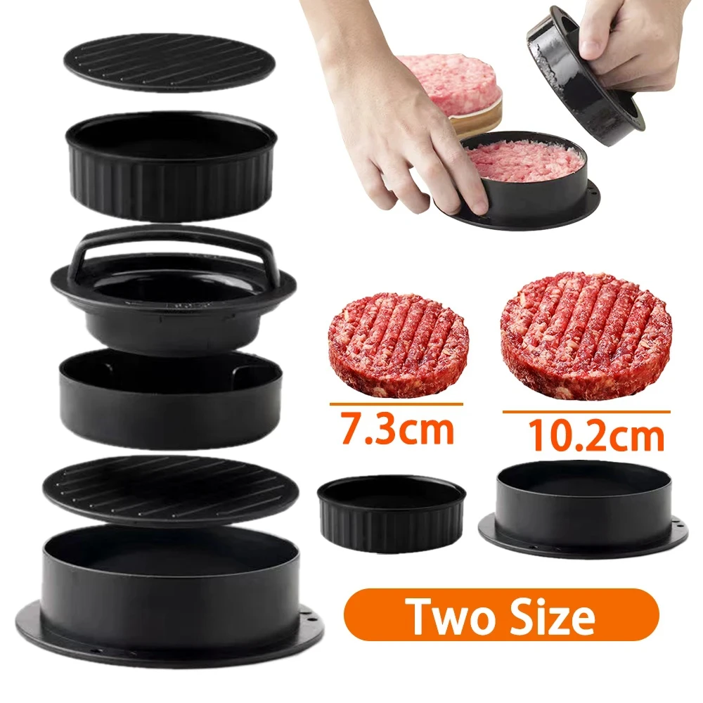 Kitchen Gadgets Modern - Yuvarlak Hamburger Burger Presi Sığır Izgara