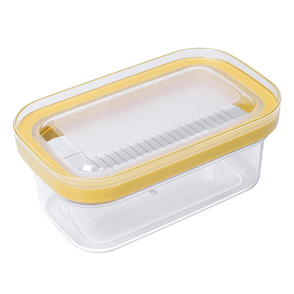 Kitchen Gadgets Set - Buzdolabı Tereyağı Kabı Kapaklı Dilimleyici Kutu