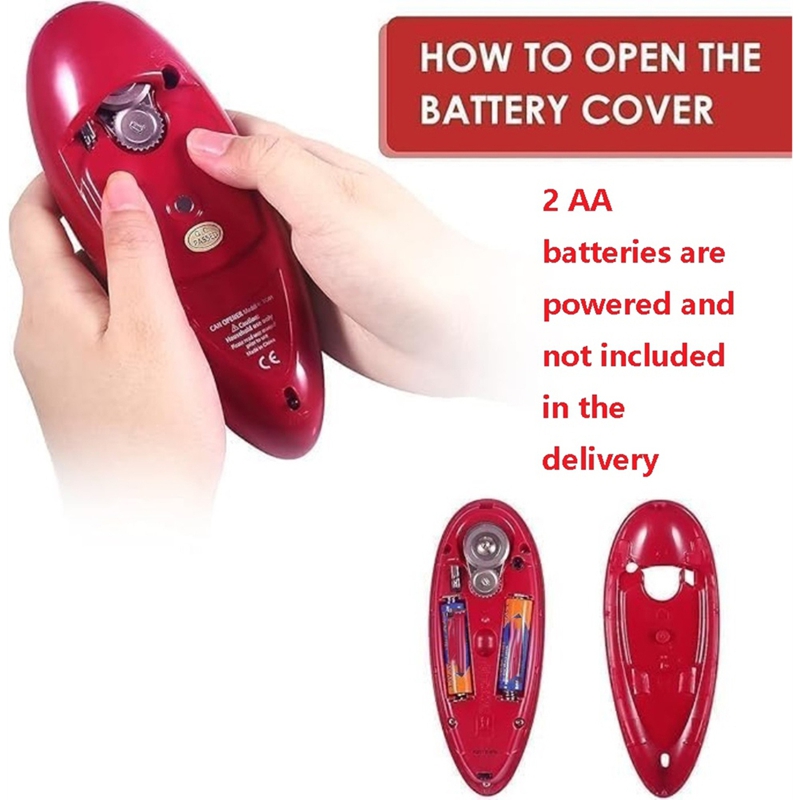 Electric Can Opener - Elektrikli Konserve Açacağı - Yaşlılar ve