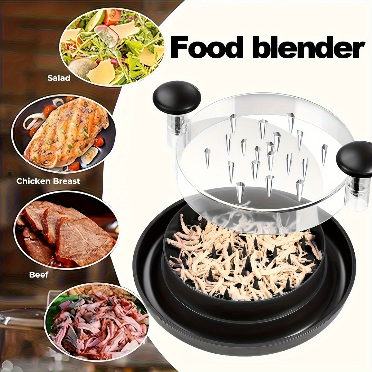 Kitchen Gadgets Modern - Et Parçalayıcı Döner El Çeviricisi, Ağır