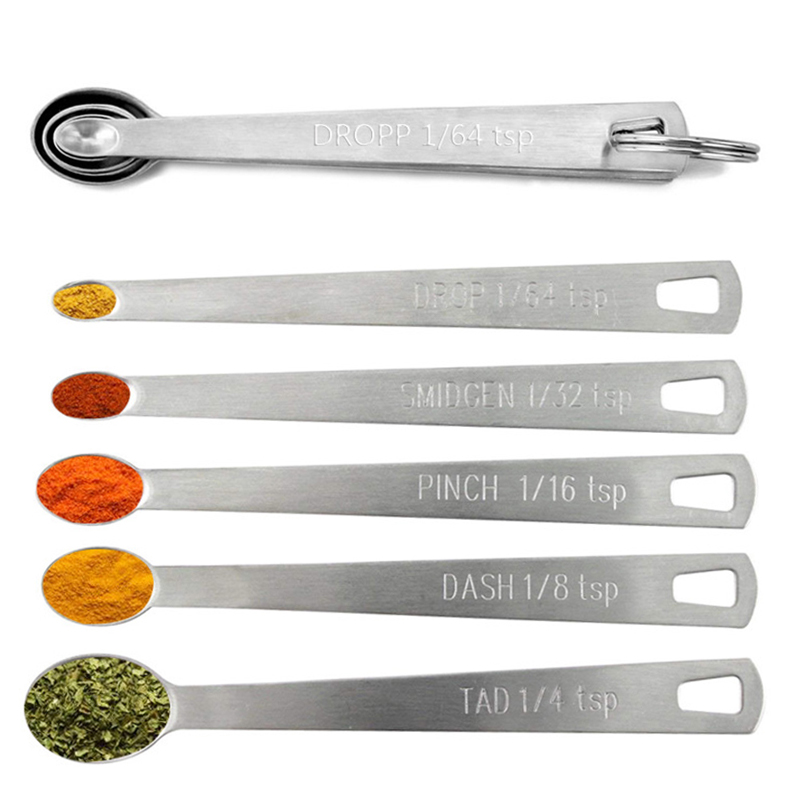 Kitchen Gadgets Set - Pratik 5 adet/takım Mini ölçüm kaşığı