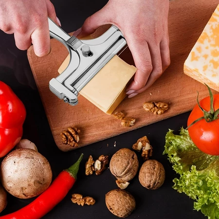 Kitchen Gadgets Wirecutter - Telli Peynir Dilimleyici, Ayarlanabilir Kalınlıkta Peynir