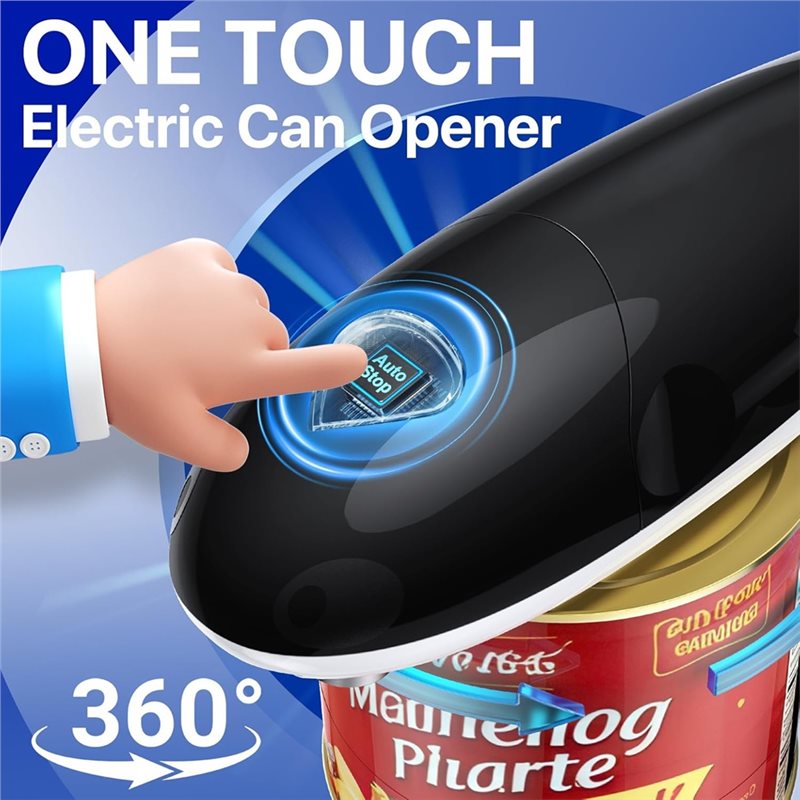 A006-Elektrikli Konserve Açaca - Electric Can Opener incelemesi ve fiyatı