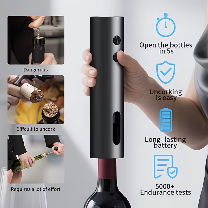 Elektrikli Şarap Şişe Açacağı  - Electric Can Opener incelemesi ve fiyatı