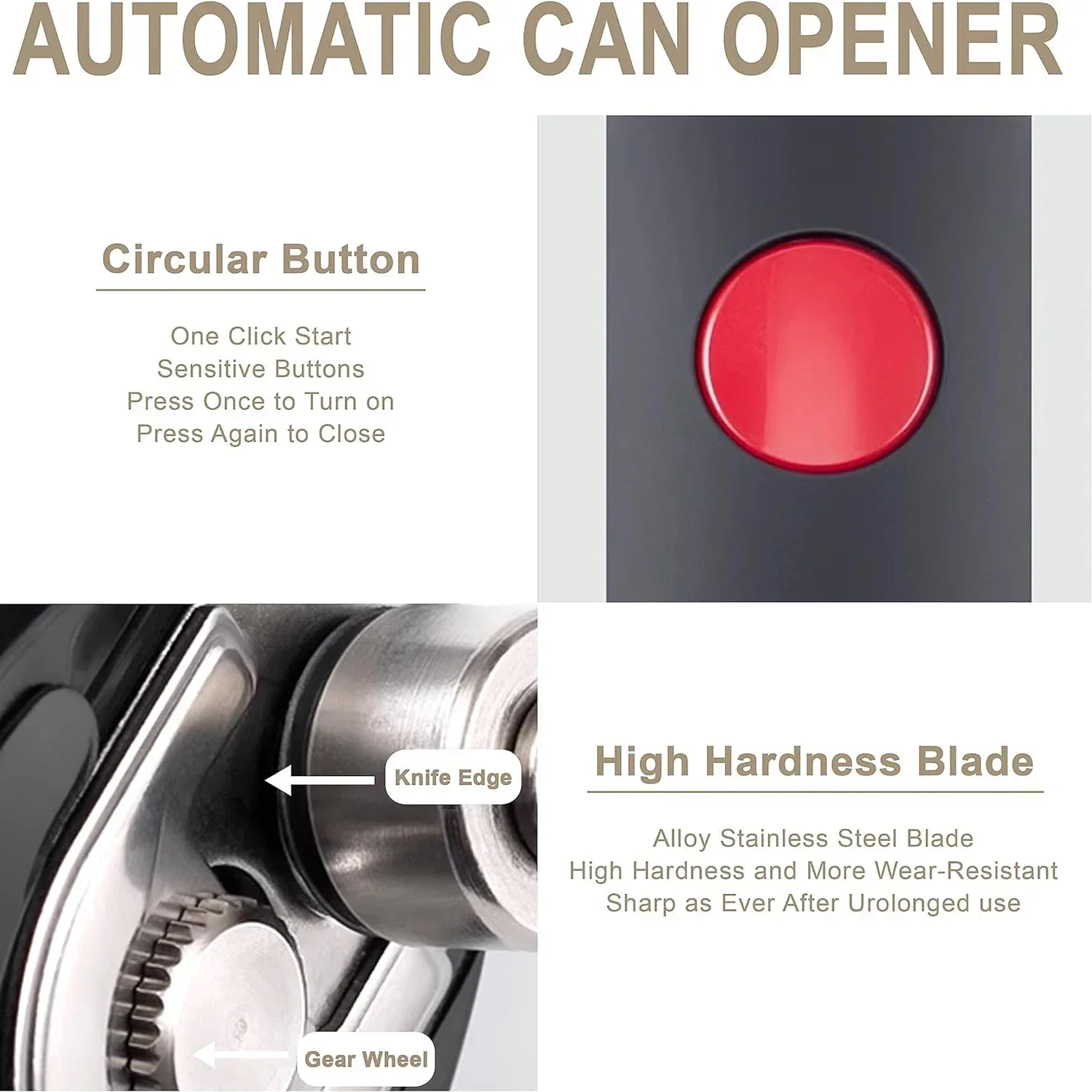Elektrik konserve açacağı tek  - Electric Can Opener incelemesi ve fiyatı