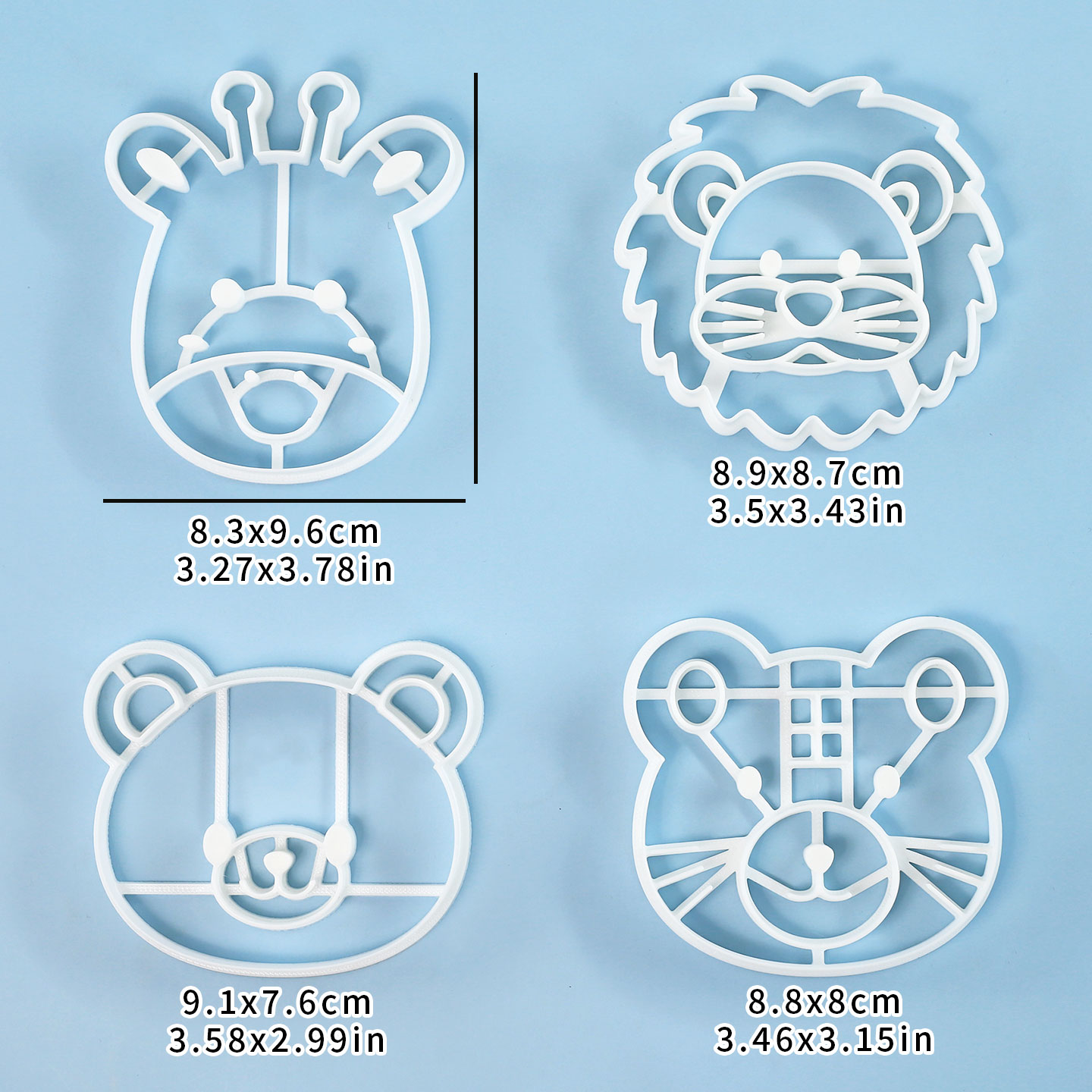 4 Parça Hayvan Figürlü Kurabiy - Kitchen Gadgets Set incelemesi ve fiyatı