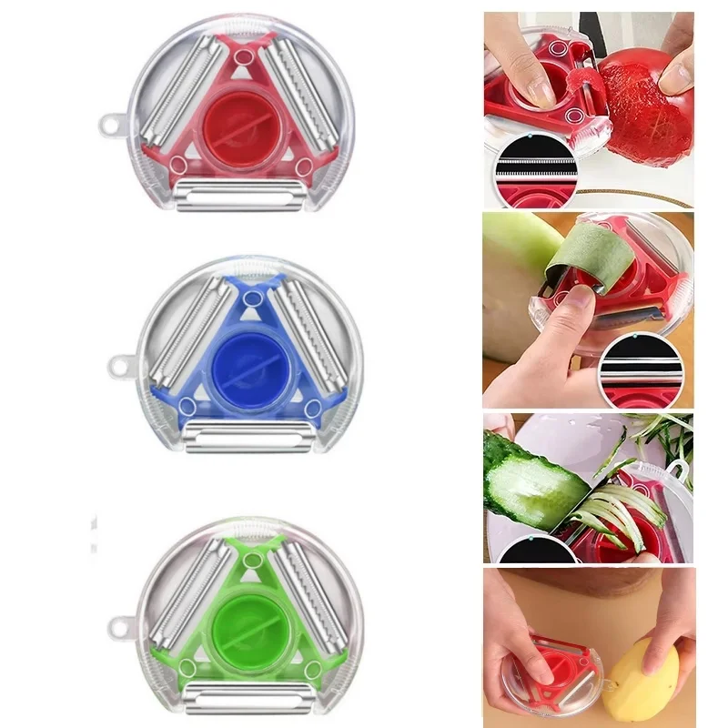 1 adet üçlü soyucu seti sebze  - Kitchen Gadgets Set incelemesi ve fiyatı