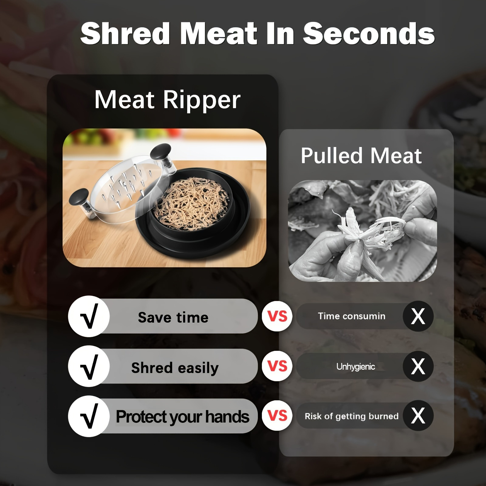 Et Parçalayıcı Döner El Çeviri - Kitchen Gadgets Modern incelemesi ve fiyatı