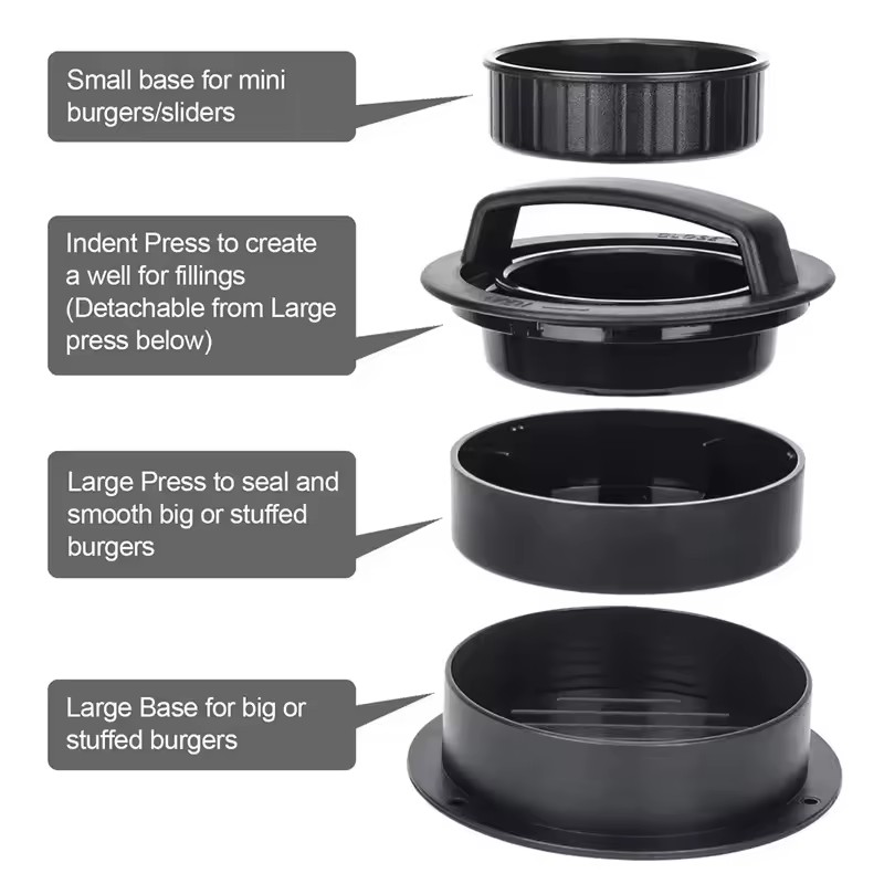 2026 3'ü 1 Arada Yapışmaz Hamb - Kitchen Gadgets Modern incelemesi ve fiyatı